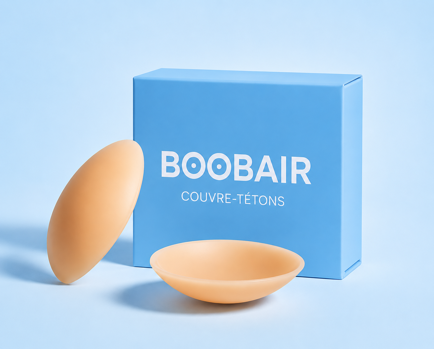 Cache-tétons en silicone réutilisables - Invisibles & Adhésifs